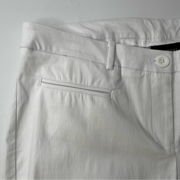 Lane Bryant White Straight Leg Pants Flat Front, New w/ Tags, Size 16 - Picture 3 of 10